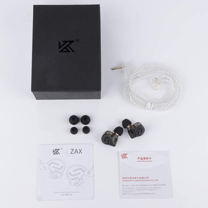 Навушники KZ ZAX Black