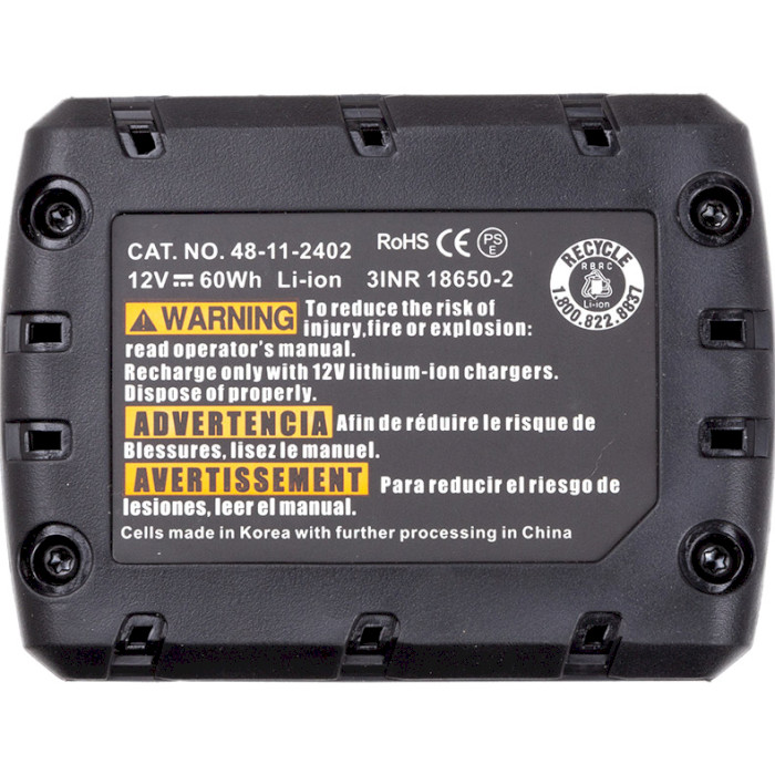 Аккумулятор POWERPLANT Milwaukee 12V 5.0Ah (TB921096)