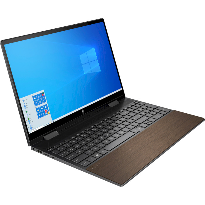 Ноутбук HP Envy x360 15-ed1004ur Nightfall Black/Walnut Wood (2H5Y4EA)