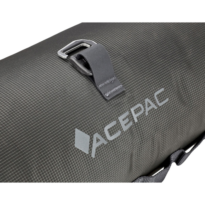 Велосумка на руль ACEPAC Bar Drybag Nylon Gray (123129)