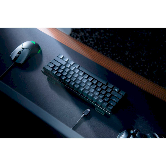 Клавиатура RAZER Huntsman Mini Clicky Optical Switch Purple Black (RZ03-03391500-R3R1)