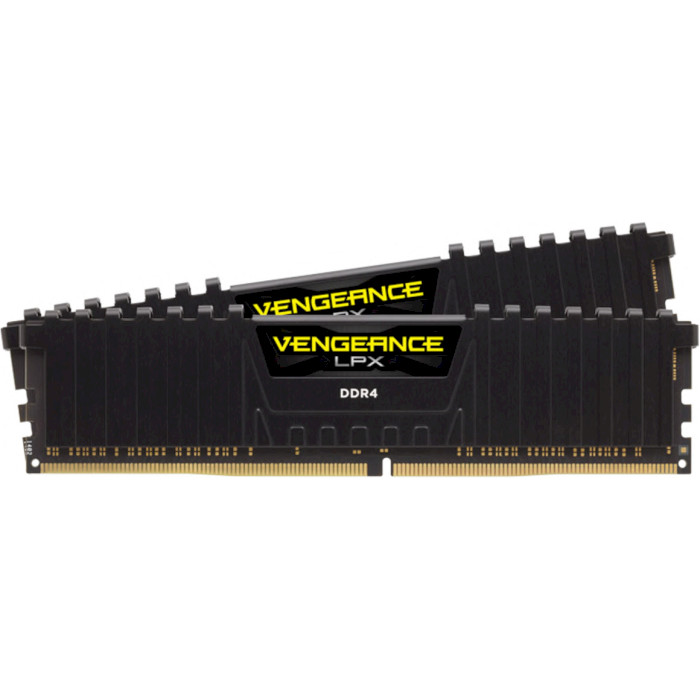 Модуль памяти CORSAIR Vengeance LPX Black DDR4 3600MHz 16GB Kit 2x8GB (CMK16GX4M2D3600C16)