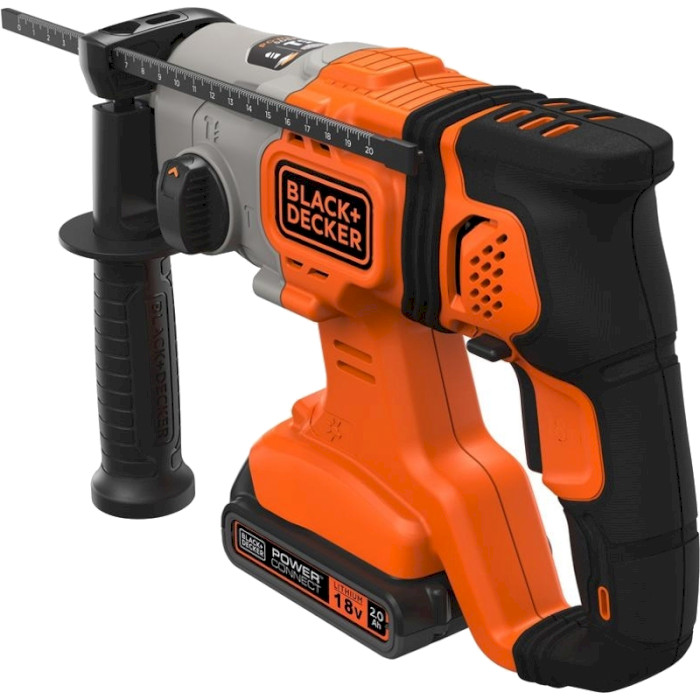 Акумуляторний перфоратор BLACK+DECKER BCD900D1S SDS-plus