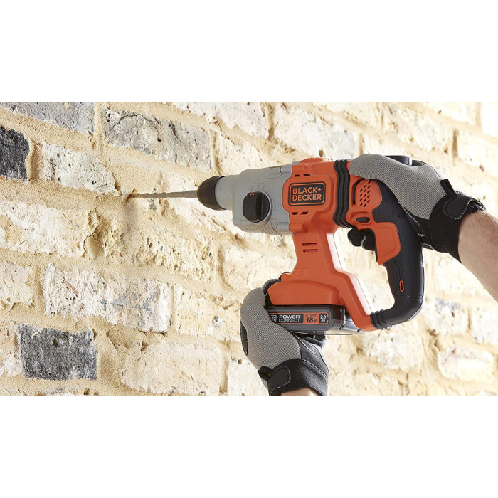 Акумуляторний перфоратор BLACK+DECKER BCD900D1S SDS-plus