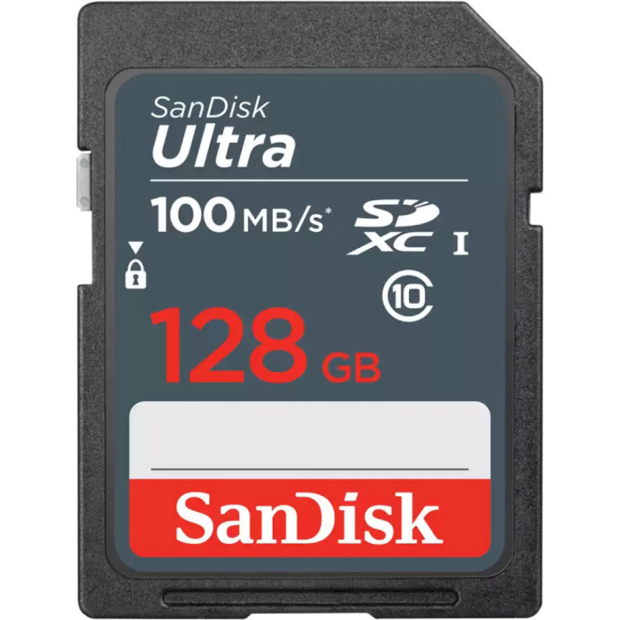 Карта пам'яті SANDISK SDXC Ultra 128GB UHS-I Class 10 (SDSDUNR-128G-GN3IN)