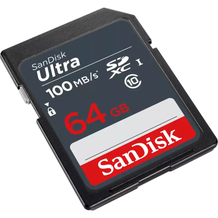 Карта пам'яті SANDISK SDXC Ultra 64GB UHS-I Class 10 (SDSDUNR-064G-GN3IN)