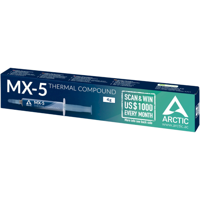 Термопаста ARCTIC MX-5 4g (ACTCP00045A)
