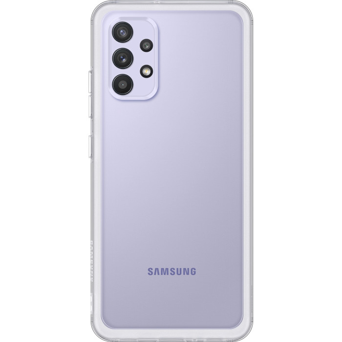 Чохол SAMSUNG Soft Clear Cover для Galaxy A32 Transparency (EF-QA325TTEGRU)