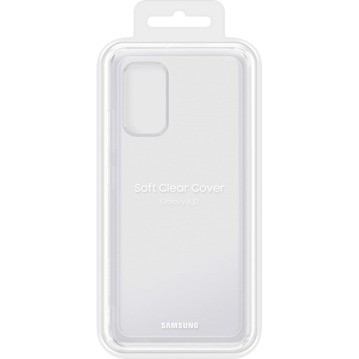 Чохол SAMSUNG Soft Clear Cover для Galaxy A32 Transparency (EF-QA325TTEGRU)