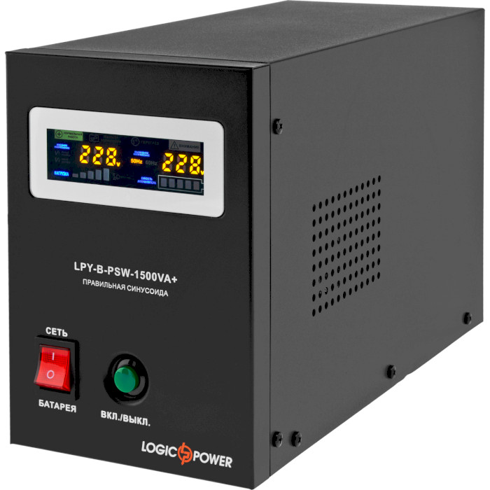 ДБЖ LOGICPOWER LPY-B-PSW-1500VA+ (LP4130)