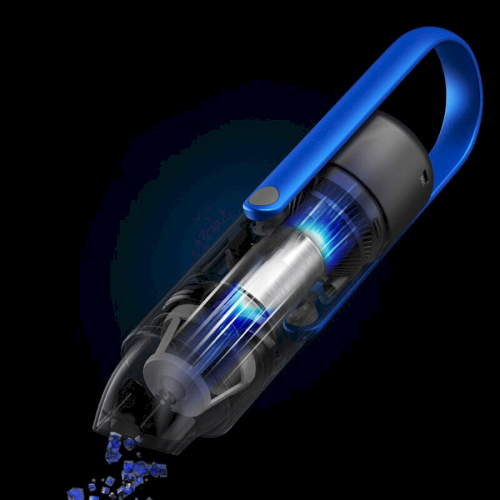 Пылесос автомобильный беспроводной XIAOMI AUTOBOT V2 Pro Portable Vacuum Cleaner Blue