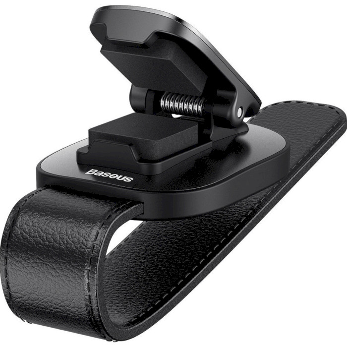 Автомобильный держатель для очков BASEUS Platinum Vehicle Eyewear Clip Black (ACYJN-B01)