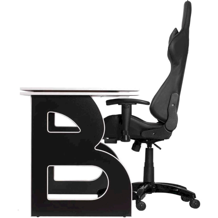 Комплект геймерських меблів BARSKY HomeWork Game Black/White (HG-06/SD-09)