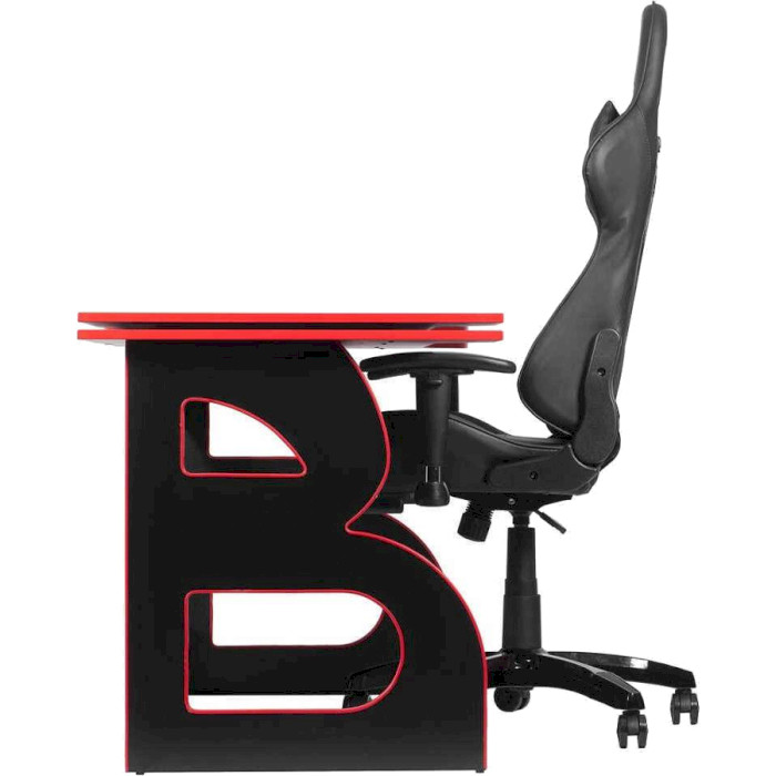 Комплект геймерской мебели BARSKY HomeWork Game Red (HG-05/SD-09)