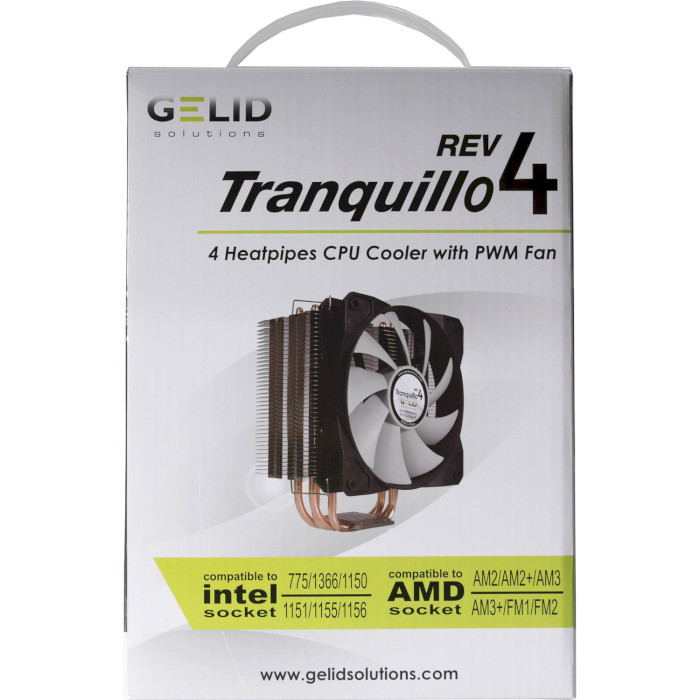 Кулер для процесора GELID SOLUTIONS Tranquillo Rev.4 (CC-TRANQ-04-B)