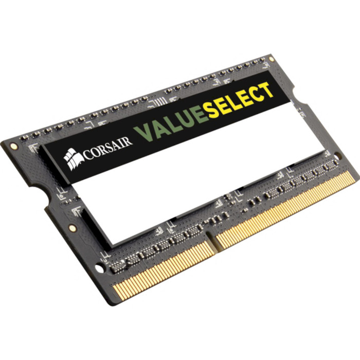 Модуль пам'яті CORSAIR Value Select SO-DIMM DDR3 1333MHz 4GB (CMSO4GX3M1A1600C11)