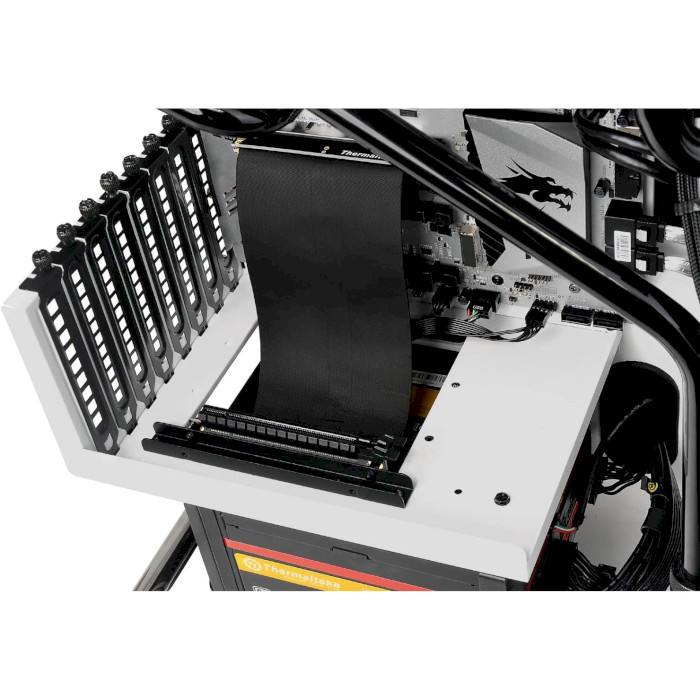 Райзер для вертикального встановлення відеокарти THERMALTAKE Gaming PCI-E 3.0 X16 Riser Cable 20cm (AC-053-CN1OTN-C1)