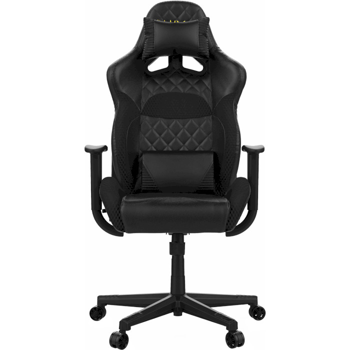 Крісло геймерське GAMDIAS Zelus E1 L Black
