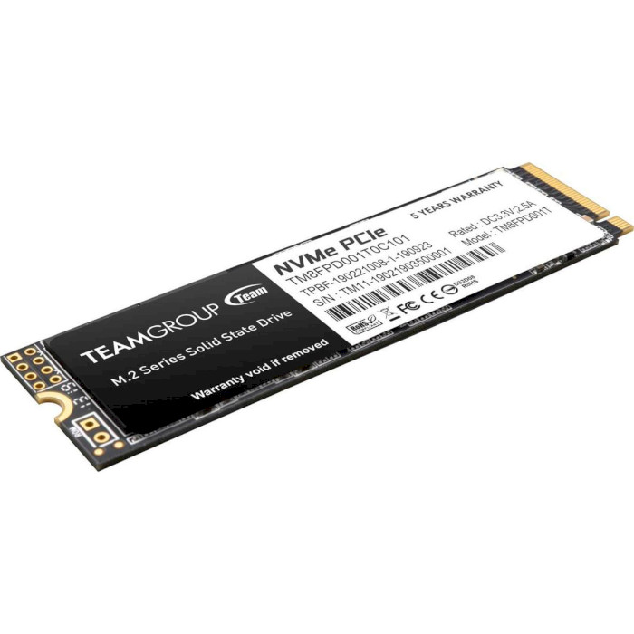 SSD диск TEAM MP33 Pro 1TB M.2 NVMe (TM8FPD001T0C101)