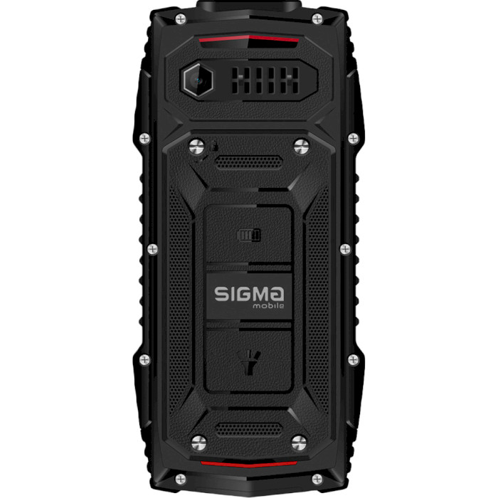 Мобильный телефон SIGMA MOBILE X-treme AZ68 Black/Red (4827798374924)