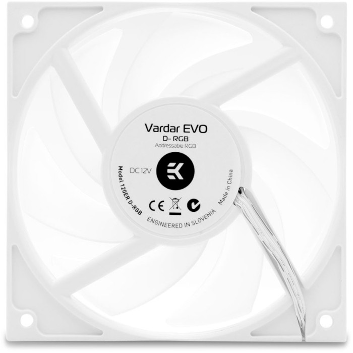 Вентилятор EKWB EK-Vardar EVO 120ER D-RGB White (3831109825372)