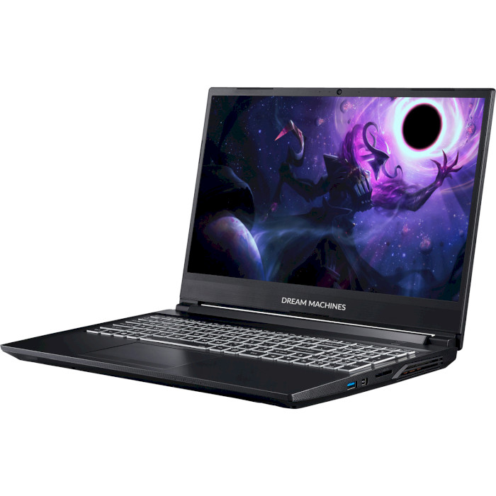 Ноутбук DREAM MACHINES G1650Ti-15 Black (G1650TI-15UA36)