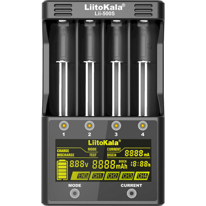 Зарядний пристрій LIITOKALA Lii-500S