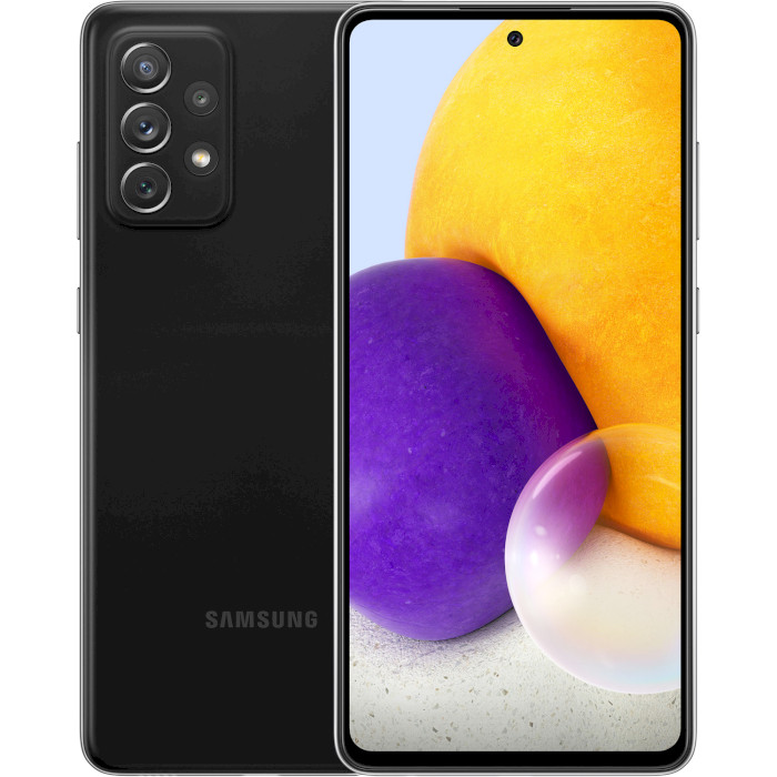 Смартфон SAMSUNG Galaxy A72 8/256GB Awesome Black (SM-A725FZKHSEK)