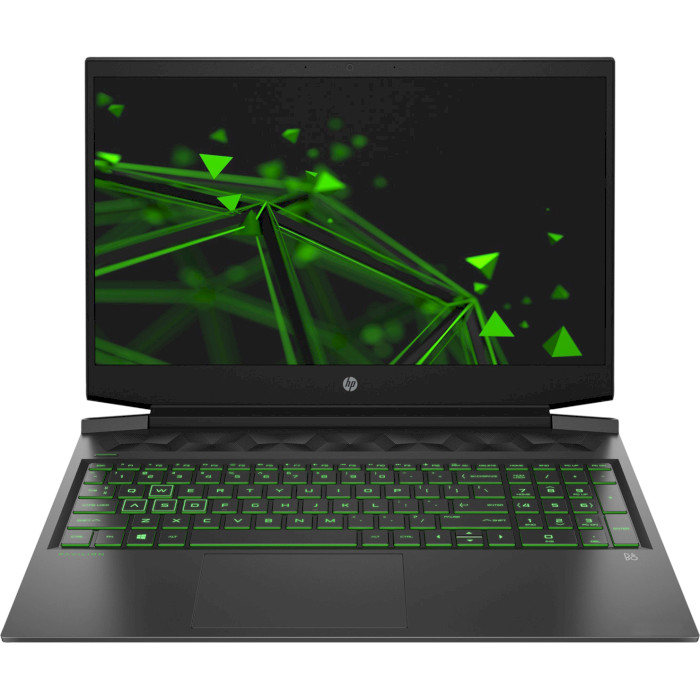 Ноутбук HP Pavilion Gaming 16-a0034ur Shadow Black/Acid Green (2H6D8EA)
