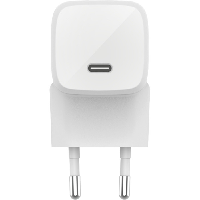Зарядное устройство BELKIN Home Charger USB-C GaN White (WCH002VFWH)