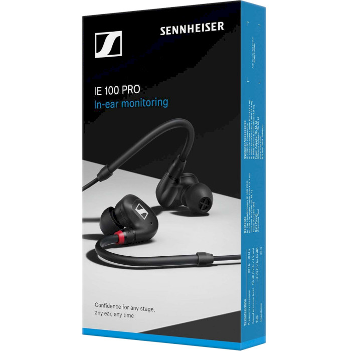 Навушники SENNHEISER IE 100 PRO Black (508940)