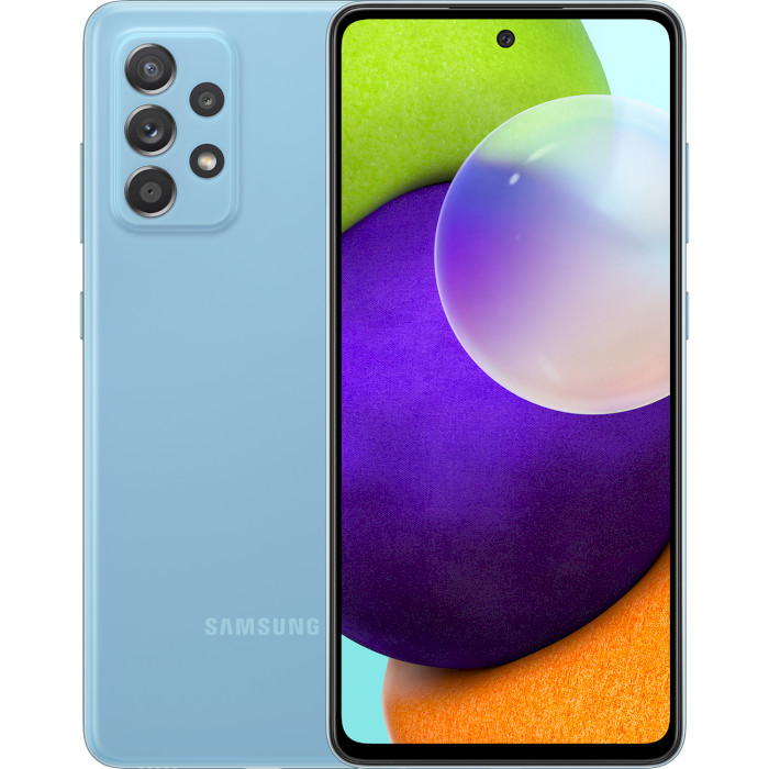 Смартфон SAMSUNG Galaxy A52 4/128GB Awesome Blue (SM-A525FZBDSEK)