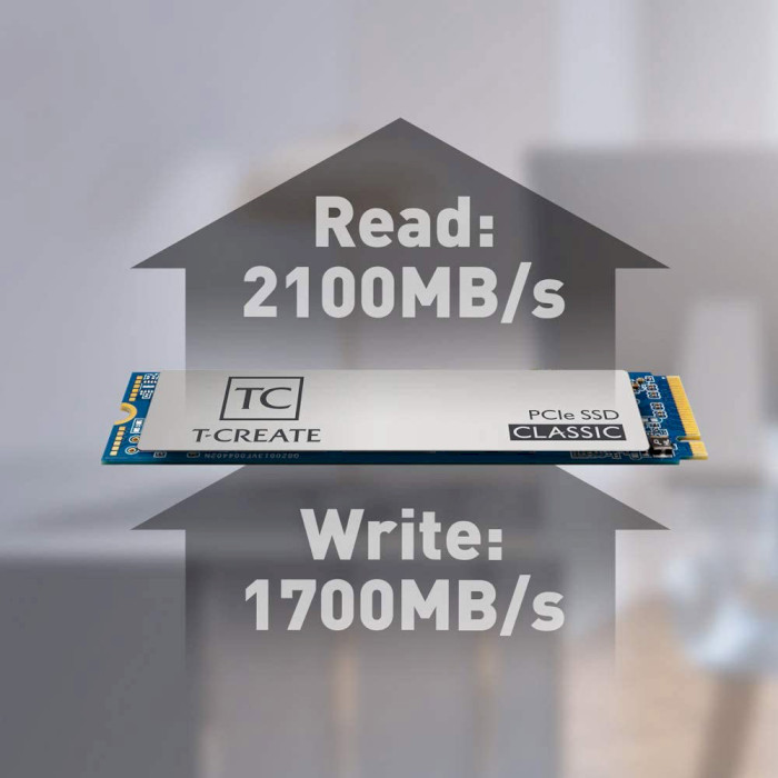 SSD диск TEAM T-Create 1TB M.2 NVMe (TM8FPE001T0C611)