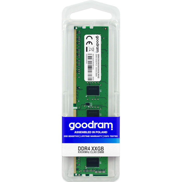 Модуль памяти GOODRAM DDR4 3200MHz 8GB (GR3200D464L22S/8G)