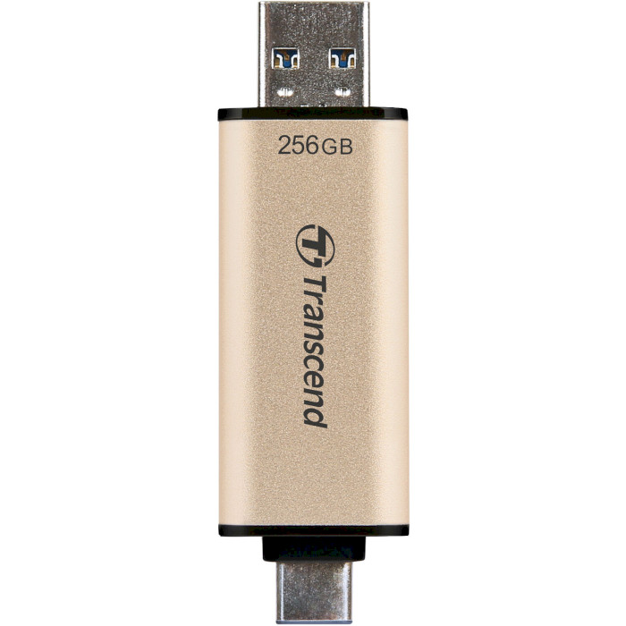 Флэшка TRANSCEND JetFlash 930C 256GB USB+Type-C3.2 (TS256GJF930C)