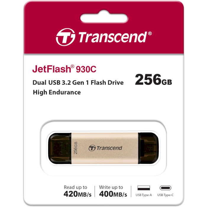 Флешка TRANSCEND JetFlash 930C 256GB (TS256GJF930C)