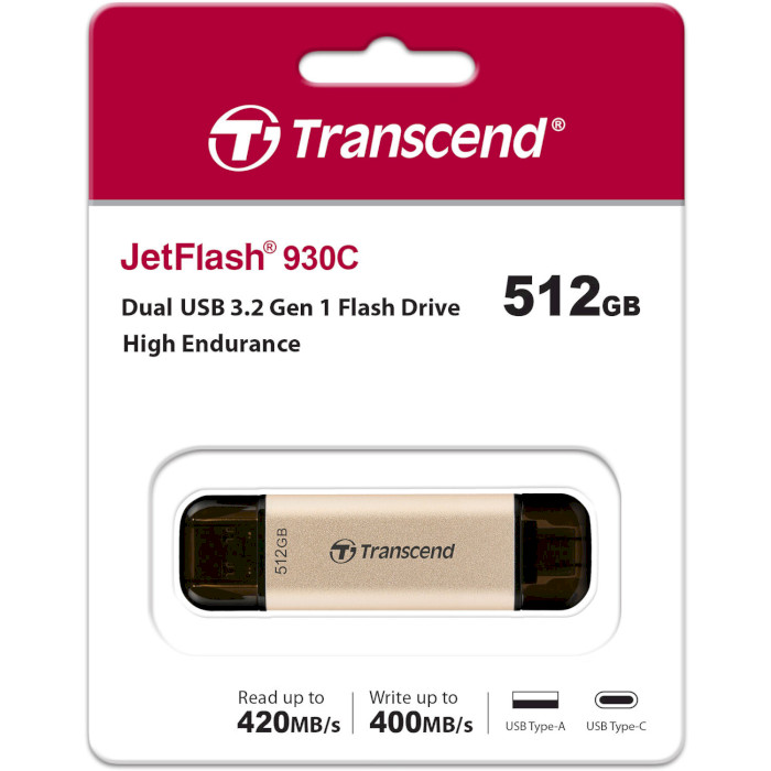 Флешка TRANSCEND JetFlash 930C 512GB (TS512GJF930C)