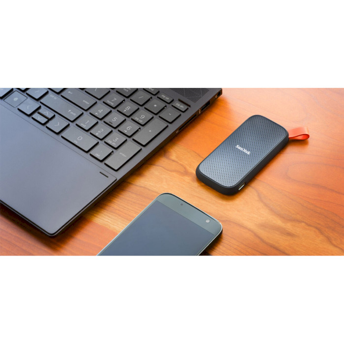 Портативный SSD диск SANDISK Portable 480GB USB3.2 Gen1 (SDSSDE30-480G-G25)