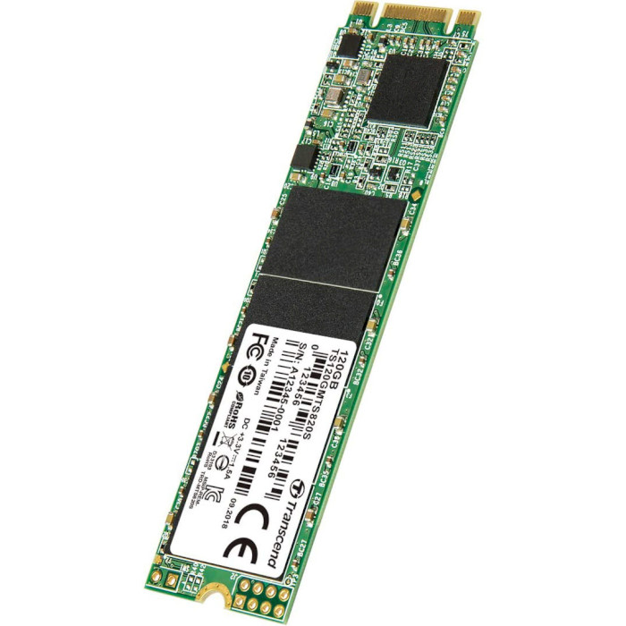 SSD диск TRANSCEND MTS820S 120GB M.2 SATA (TS120GMTS820S)