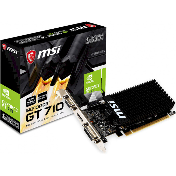 Видеокарта MSI GeForce GT 710 1GD3H LP