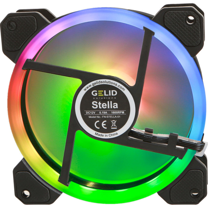 Вентилятор GELID SOLUTIONS Stella Dual Ring ARGB Fan (FN-STELLA-01)