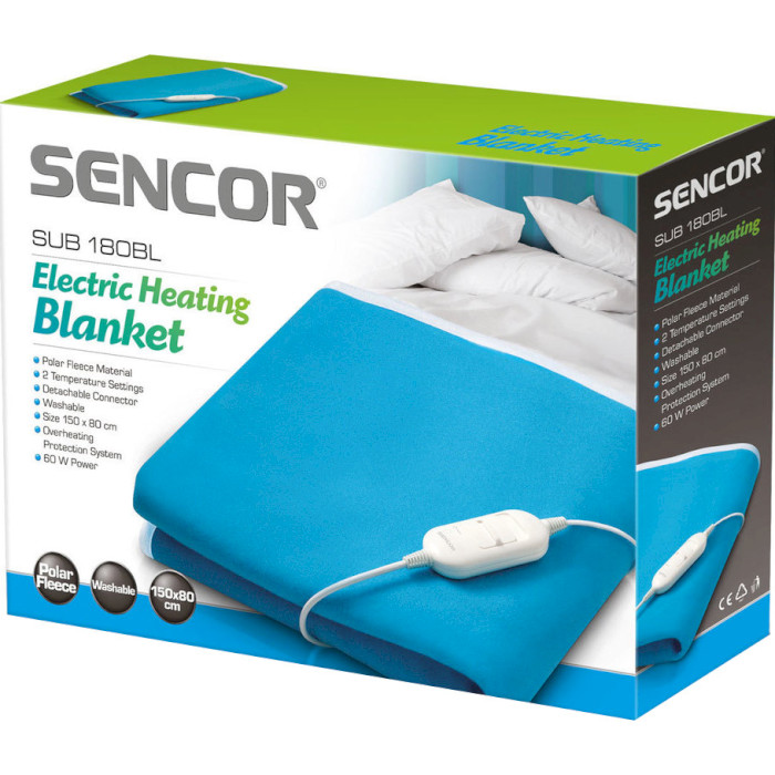 Электрическое одеяло SENCOR SUB 181BL (41005366)
