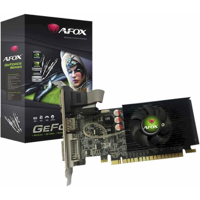 Видеокарта AFOX GeForce G210 L8 (AF210-1024D3L8)
