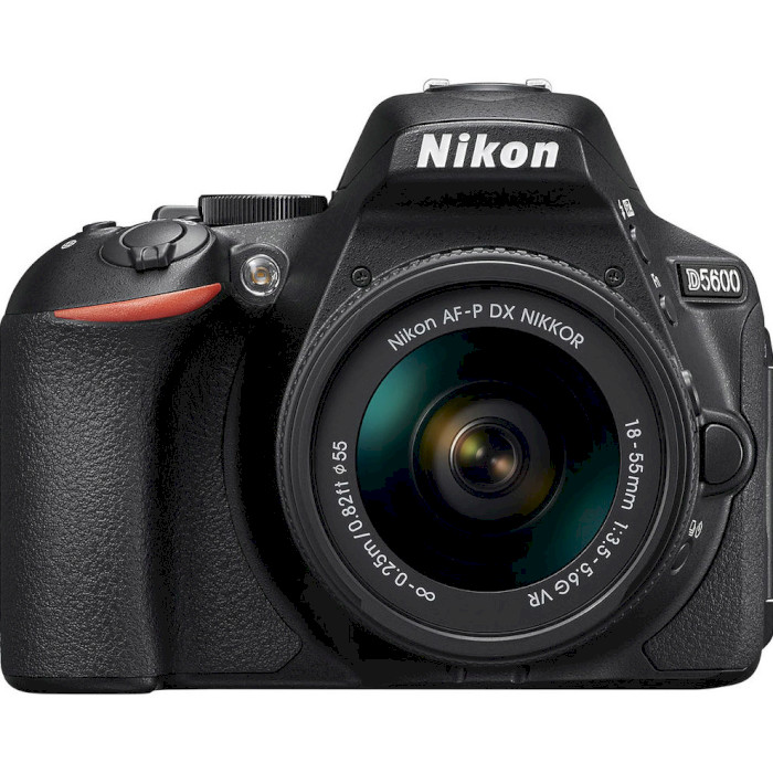 Фотоапарат NIKON D5600 Nikkor AF-P DX 18-55mm f/3.5-5.6G VR + AF-P 70-300mm VR (VBA500K004)