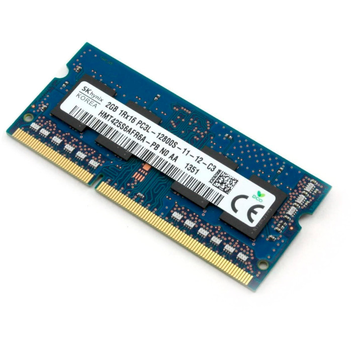 Модуль памяти HYNIX SO-DIMM DDR3L 1600MHz 2GB (HMT425S6AFR6A-PB)
