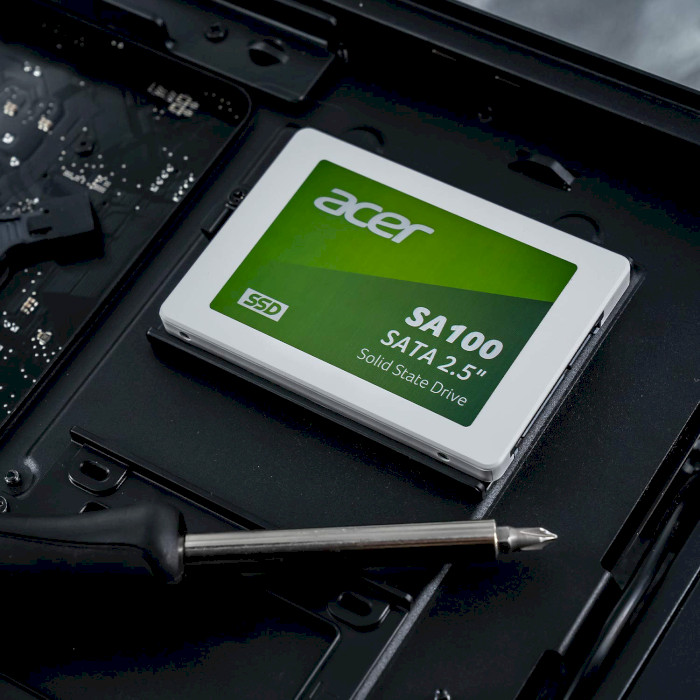 SSD диск ACER SA100 480GB 2.5" SATA (BL.9BWWA.103)