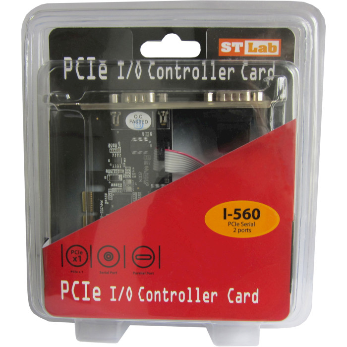 Контролер STLAB I-560 PCI-E to COM