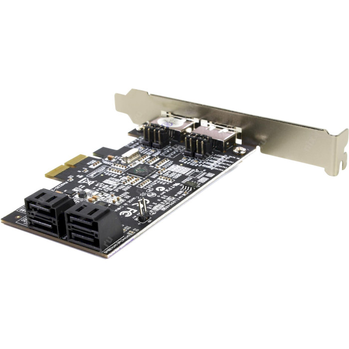 Контроллер STLAB A-520 PCI-E to SATAIII 4 Ch. 2+4-Ports