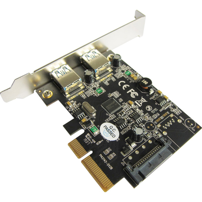 Контроллер STLAB U-1780 PCI-E to USB 3.0 2-Ports