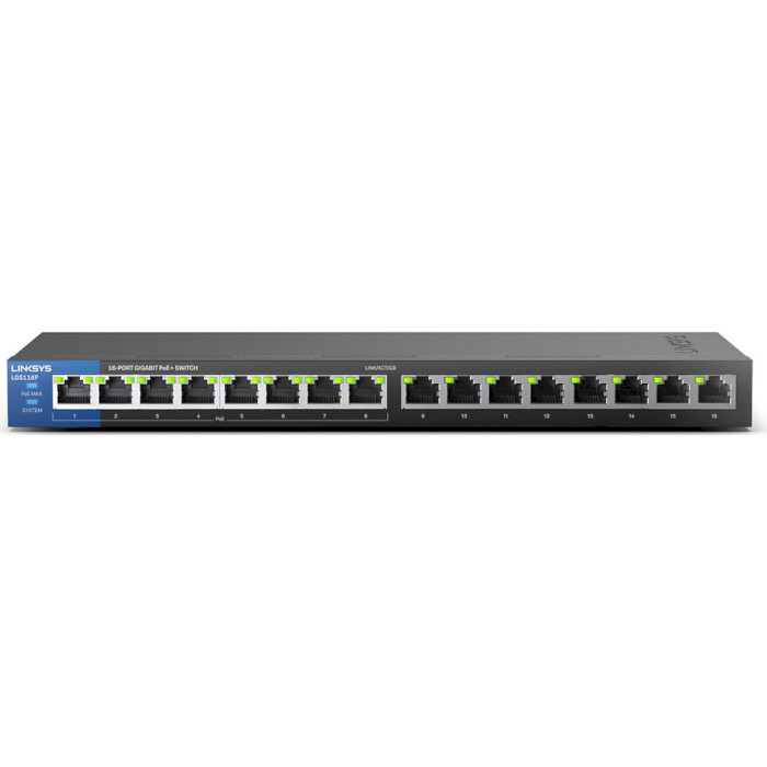 Коммутатор LINKSYS LGS116P